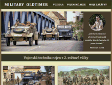 Tablet Screenshot of militaryoldtimer.eu